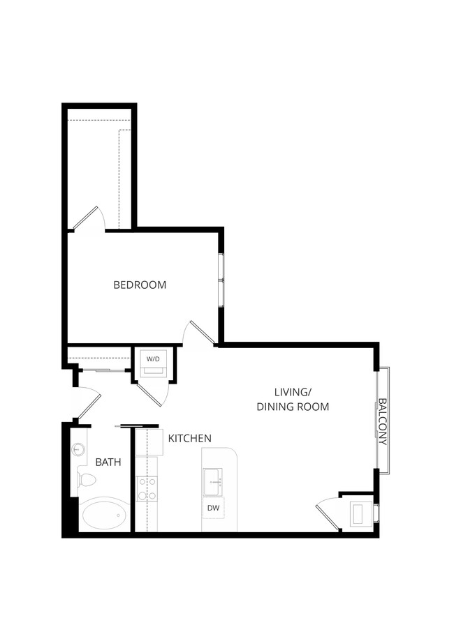 Floorplan - Gatsby Apartments