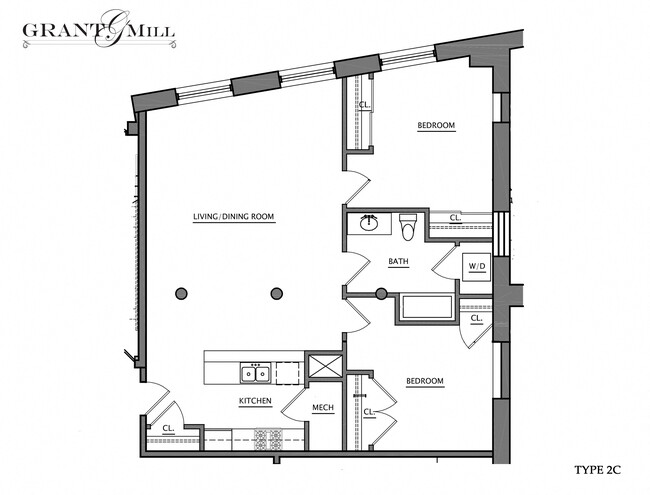 Floorplan - Grant Mill