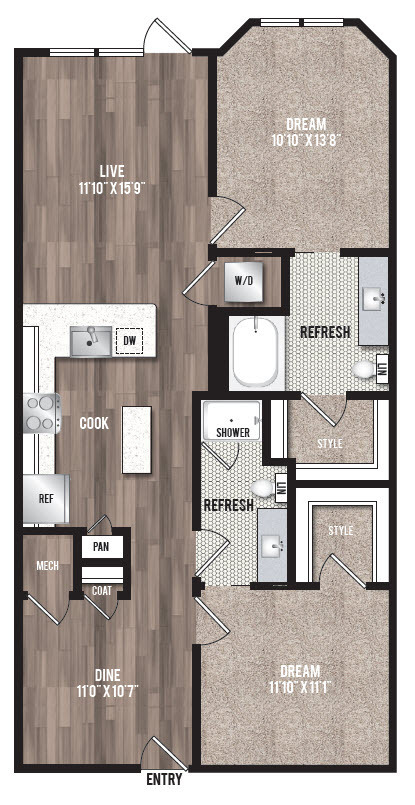 Floorplan - Victor Prosper