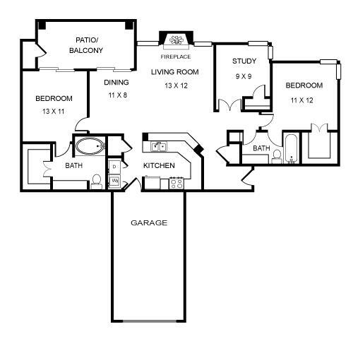 Floorplan - Sedona Springs