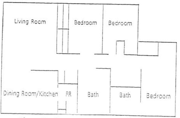 3BR/2BA - Cien Palmas Apartments