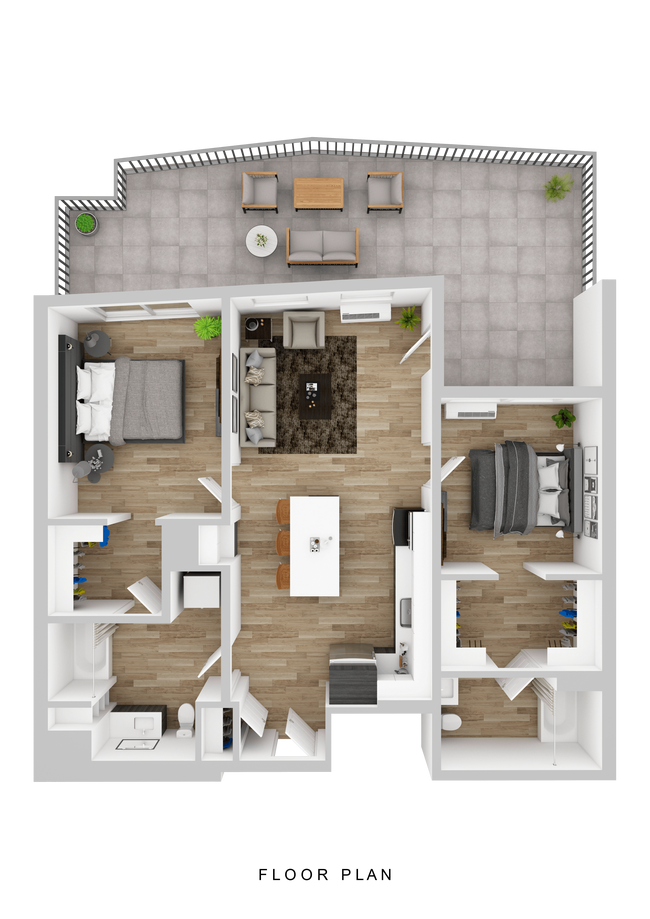 Floorplan - Hyas Point Apartments