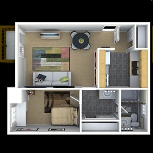 1BR/1BA - Berkeley Flats Apartments