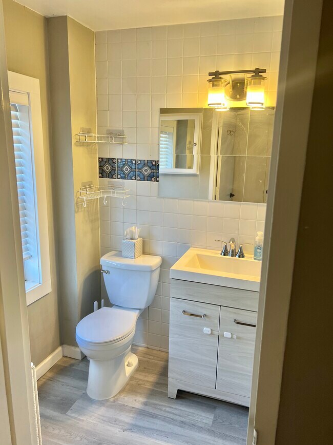 Bathroom with tub - 49 Glen Head Rd