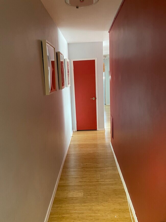 Hallway from Apt door - 2101 Chestnut St