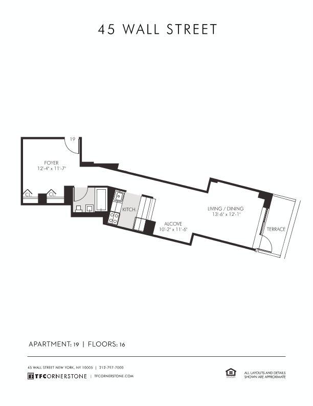 Floorplan - 45 Wall St