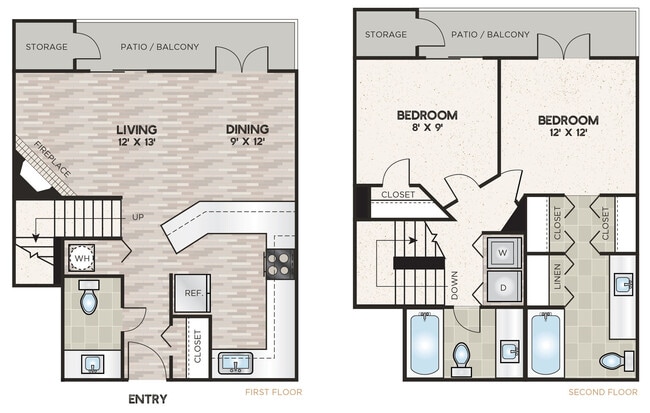Floorplan - Knowlton Apartment Homes