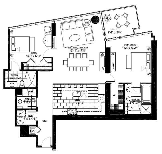 2BR/2.5BA - Signature Place Tower