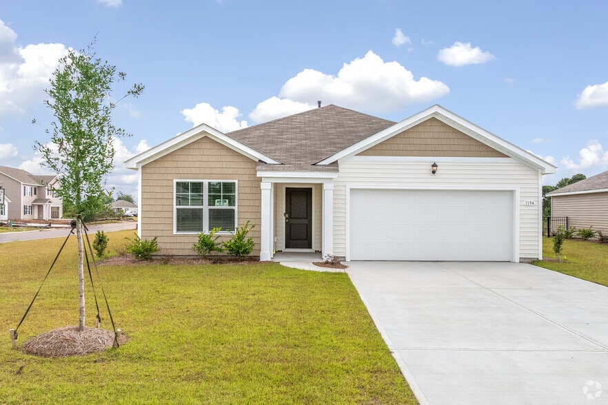 3BR, 2BA - 1,618SF Exterior Front - Enclave and Grove at Ridgefield