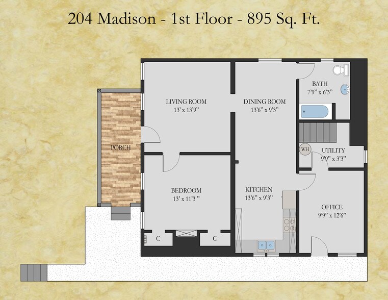 Building Photo - 204 Madison St