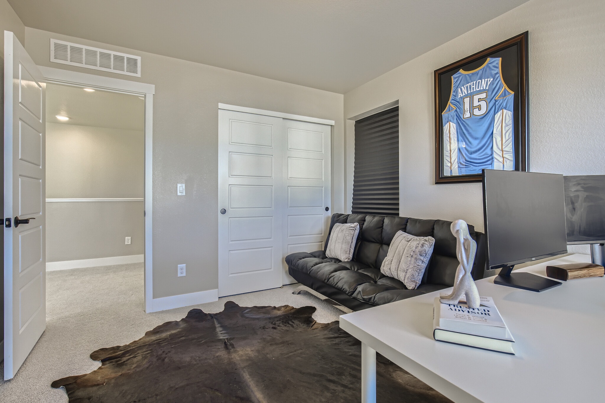 Can be furnished as queen-bedroom upon request - 6367 N Emporia Ct