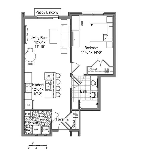 Floorplan - Maple Cove of Ann Arbor