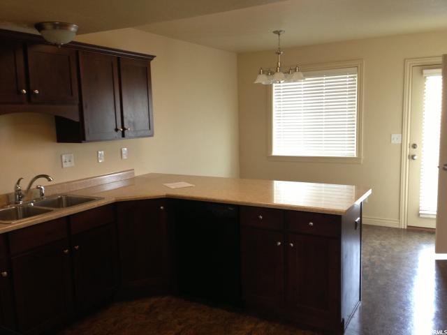 Look into dining from kitchen - 468 N 2650 W