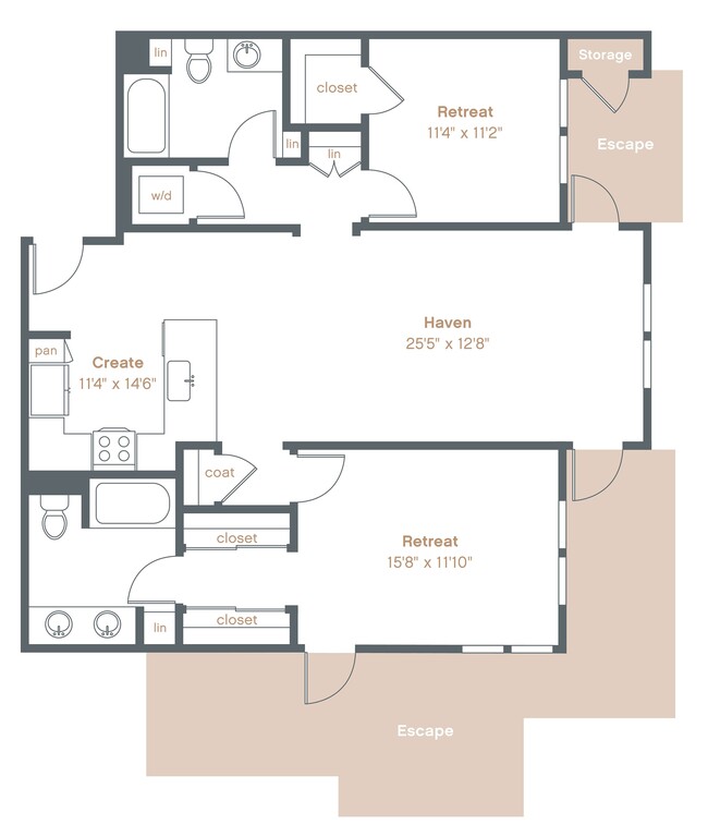 Floorplan - Alexan Downtown Danville