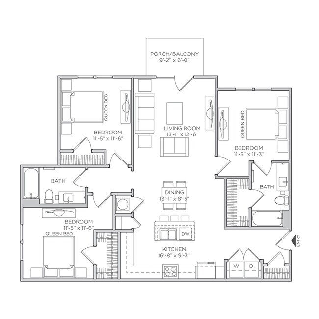 Floorplan - Cotton Mill