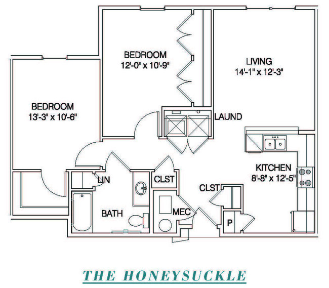 Floorplan - Tipton Senior Apartments