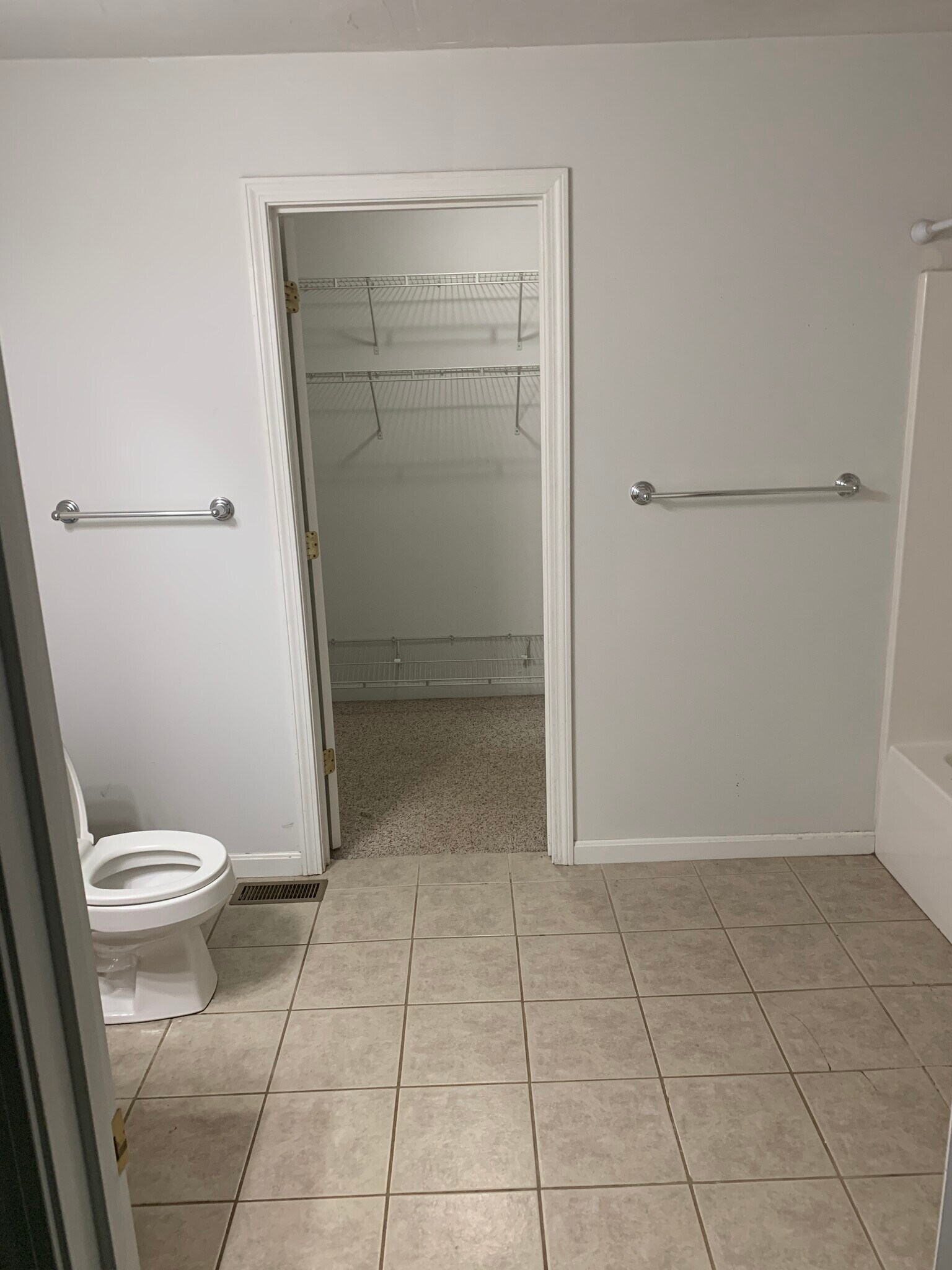 Master bath and walk-in closet - 35 Northboro St