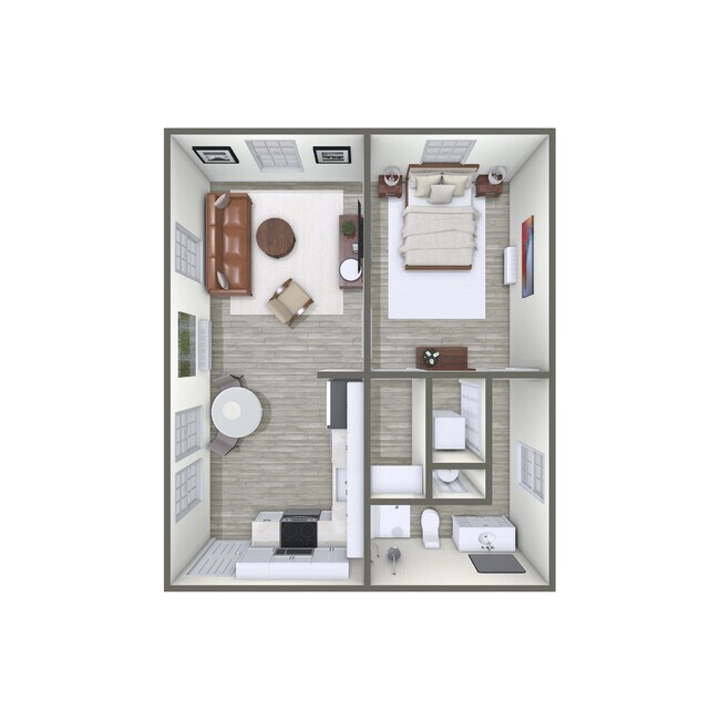 Floorplan - The Terrace Apartments