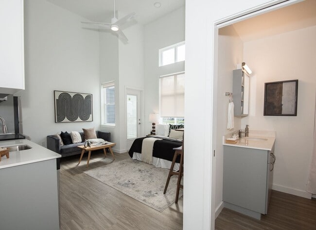 Building Photo - App Fee Special: Sleek & Modern Studio w/Condo-Grade Finishes + Patio!