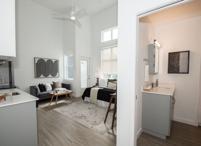 Building Photo - Spring Specials: Sleek & Modern Studio w/Condo-Grade Finishes + Patio!