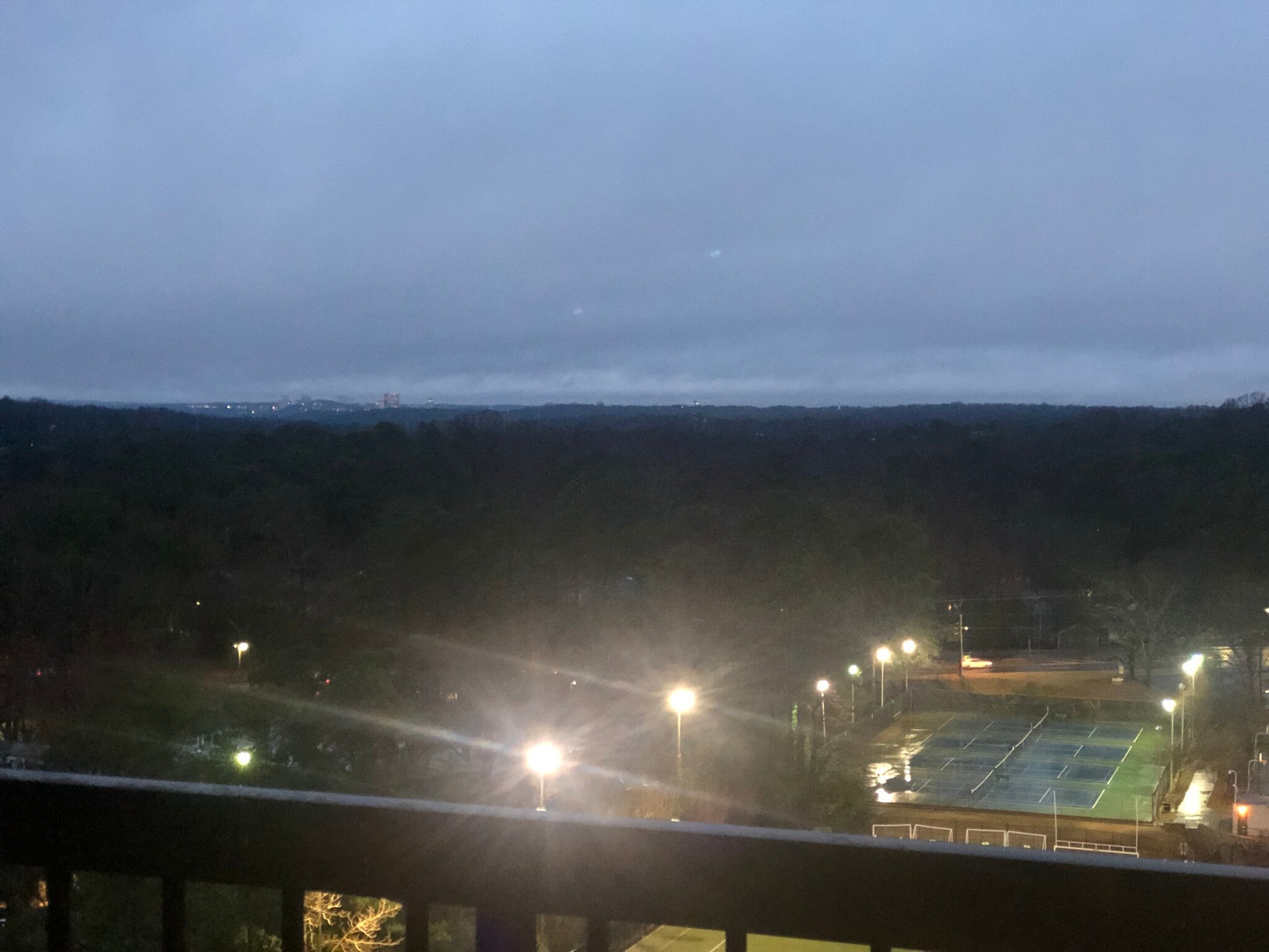 Balcony / the 16th-floor view - 795 Hammond Dr