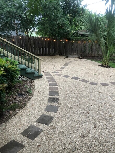 backyard - 352 Claremont Ave