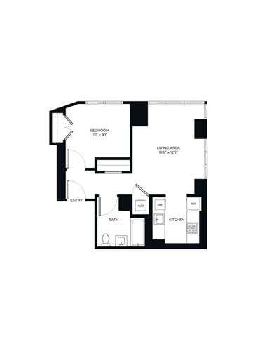 Floorplan - Third at Bankside