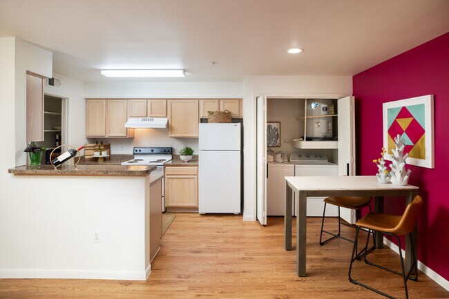 Kitchen, Pantry, Utility Room, and Dining Area - Memorial Heights at Washington