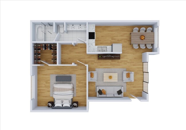 Floorplan - Las Casitas Apartments - Redlands, CA