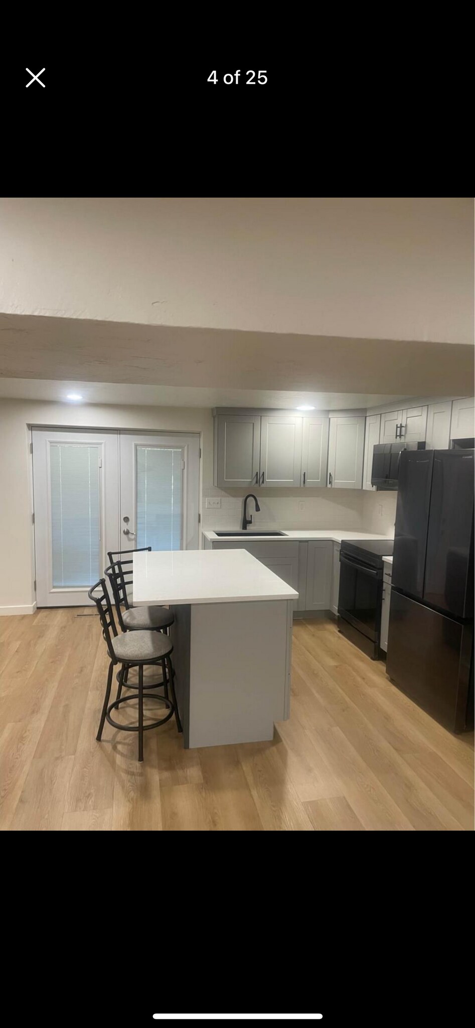 Bar stools part of unit - 205 N 1050 E