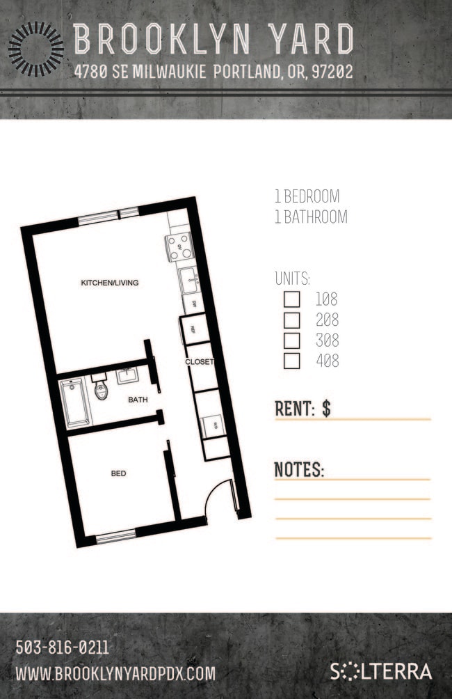 Floorplan - Brooklyn Yard