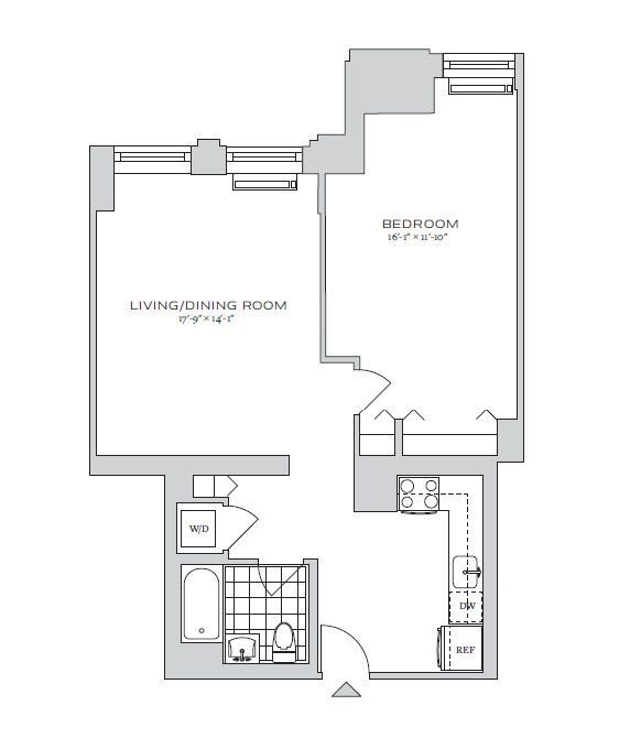 Floorplan - 70 Pine Apartments