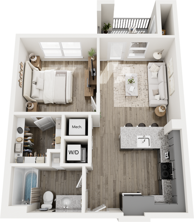 Floorplan - Sunstone Apartments