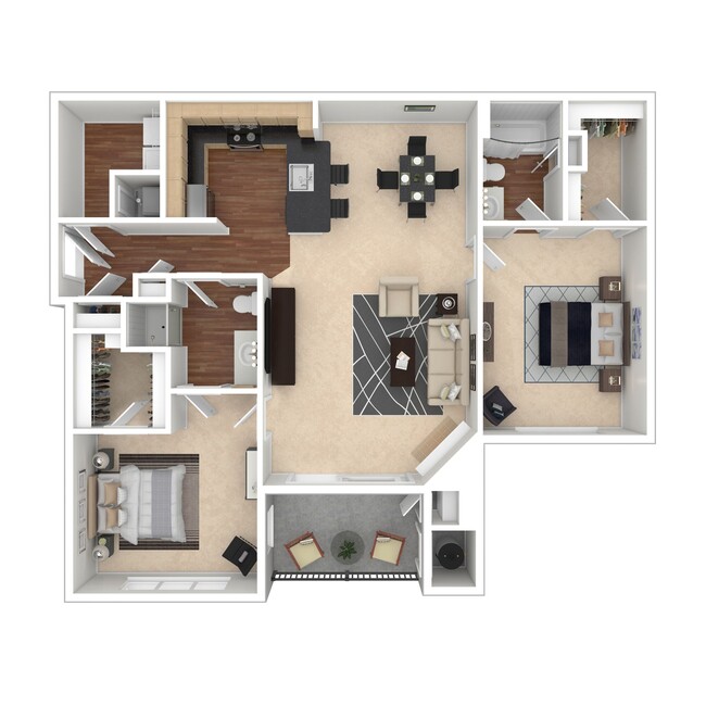 Floorplan - The Elms at Arcola