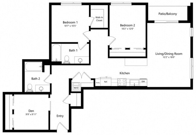 Floorplan - The Spoke