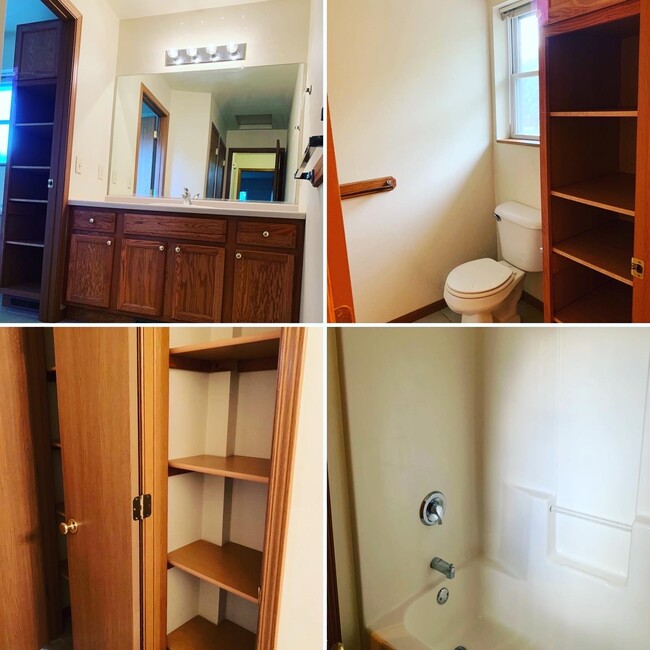 2 baths in this townhome! You won't find more storage anywhere either. - 410 3rd St W