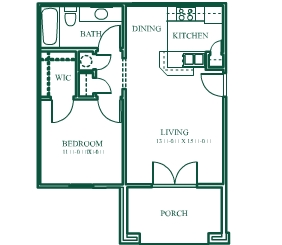 Floorplan - Kingsgate Apartments