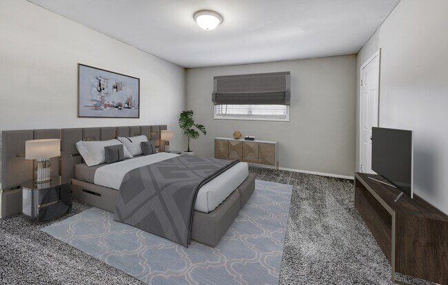 Bedroom - Maple Lakes Townhomes