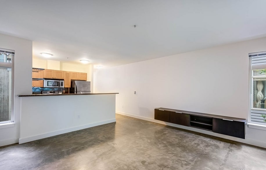 Built-in entertainment center - 1610 Belmont Ave