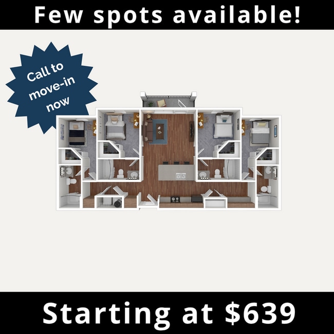 4BR_4BA Balcony - Slashed Rate - Maverick Place