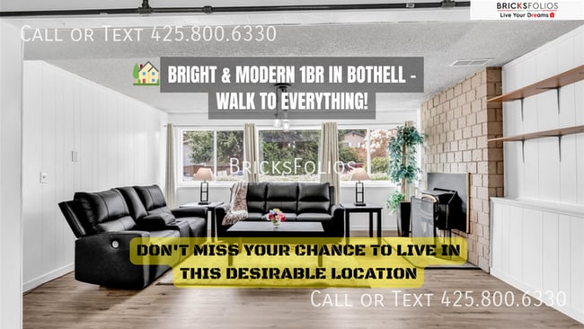 Primary Photo - Bright & Modern 1BR in Bothell – Walk to Everything!