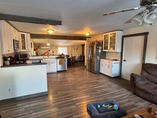 Kitchen from living room - 92 E Rosebud Ave