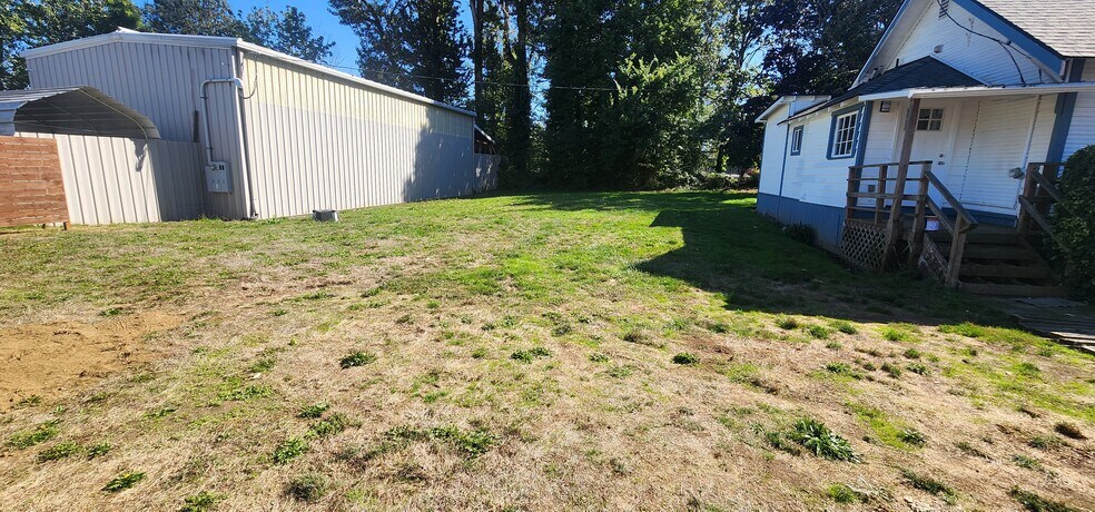 backyard area - 12902 NW Marina Way