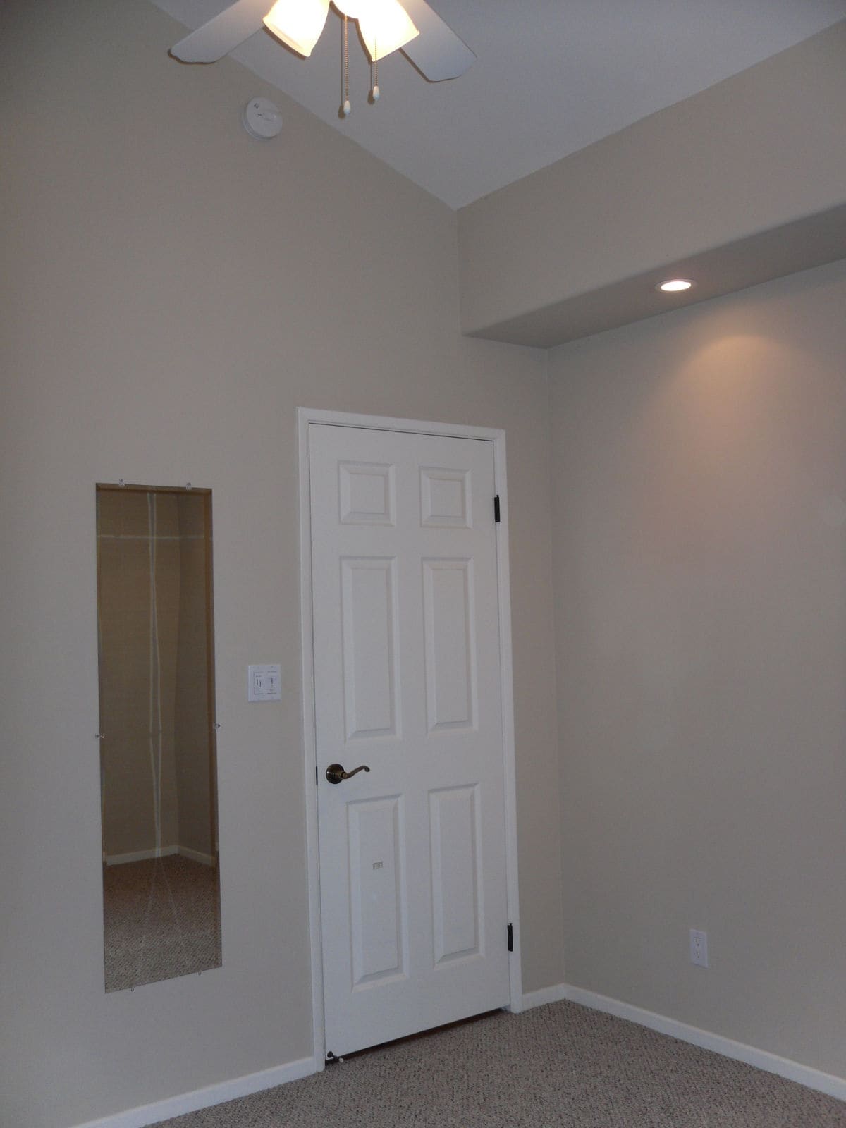 Inside Bedroom door & mirror - 7304 Forbes Ave