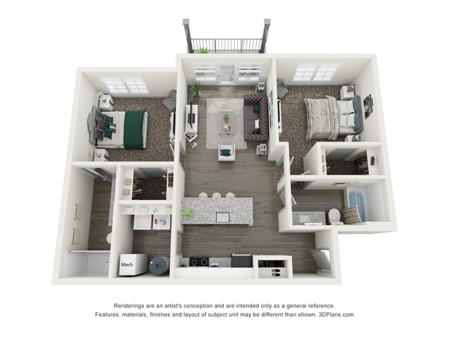 Floorplan - The Kensington at Riggins Run