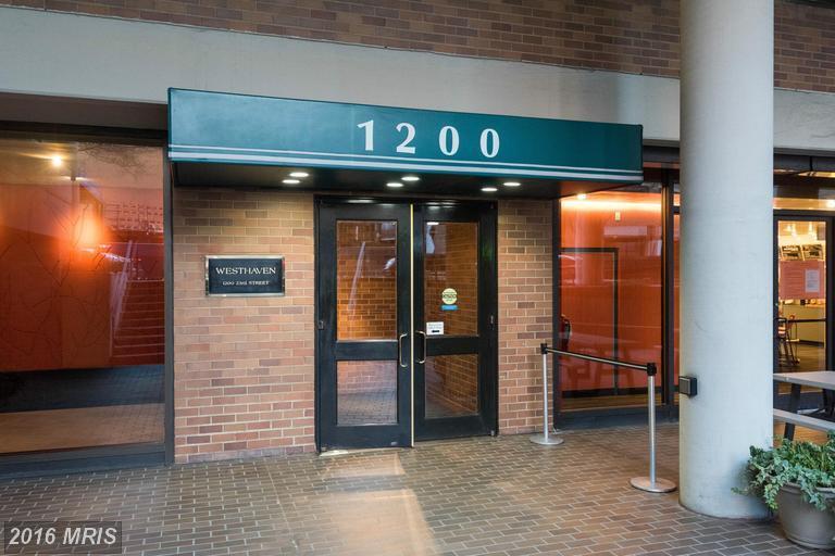 Private Entrance to Building - 1200 23rd Street Northwest