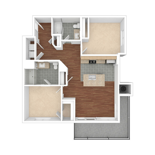 Floorplan - Calm at Northtowne