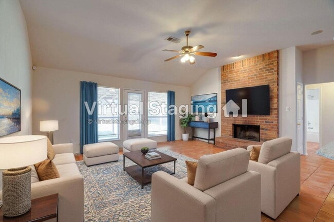 Building Photo - "Beautiful Single-Story Featuring an Office, Open-Concept Design, Dual Living Areas and a Large O...