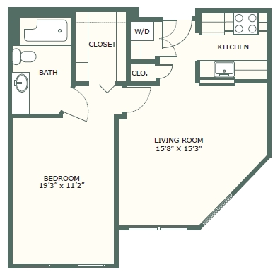 1BR/1BA - The Village at Duxbury - 62+ Cooperative