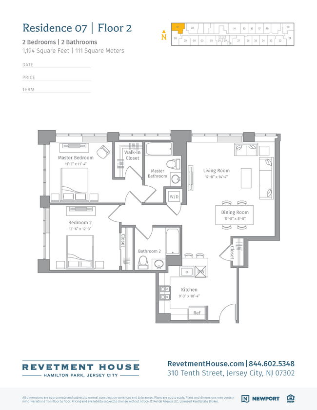 Floorplan - Revetment House